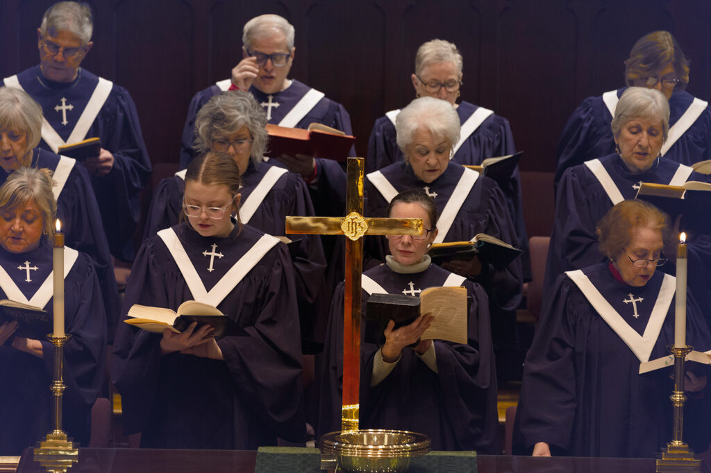 The BUMC choir